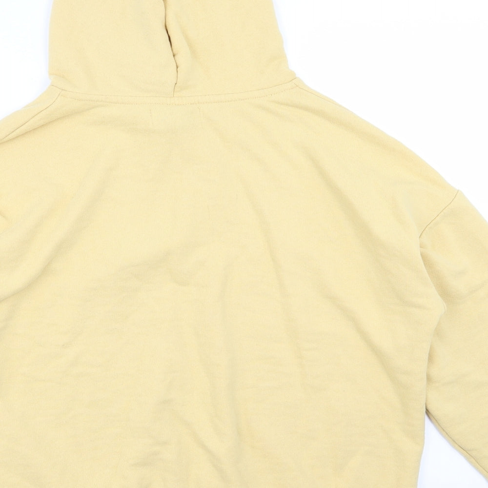 pull & bear Womens Yellow Pullover Jumper Size 6