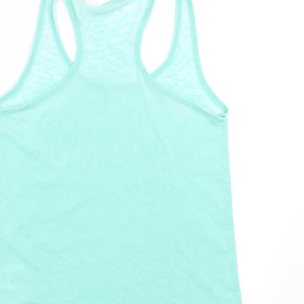 Brave Soul Womens Green Basic Tank Size XS - California