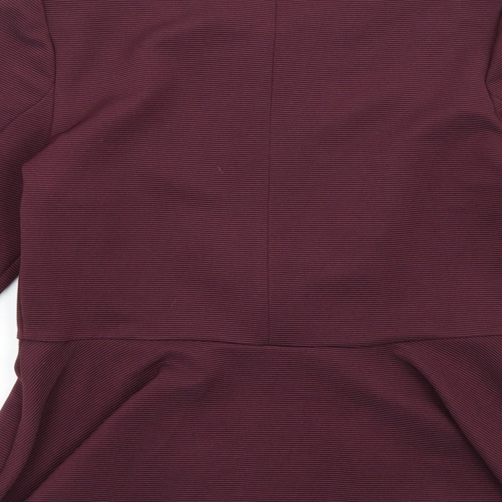 Papaya Womens Purple Jacket Size 8