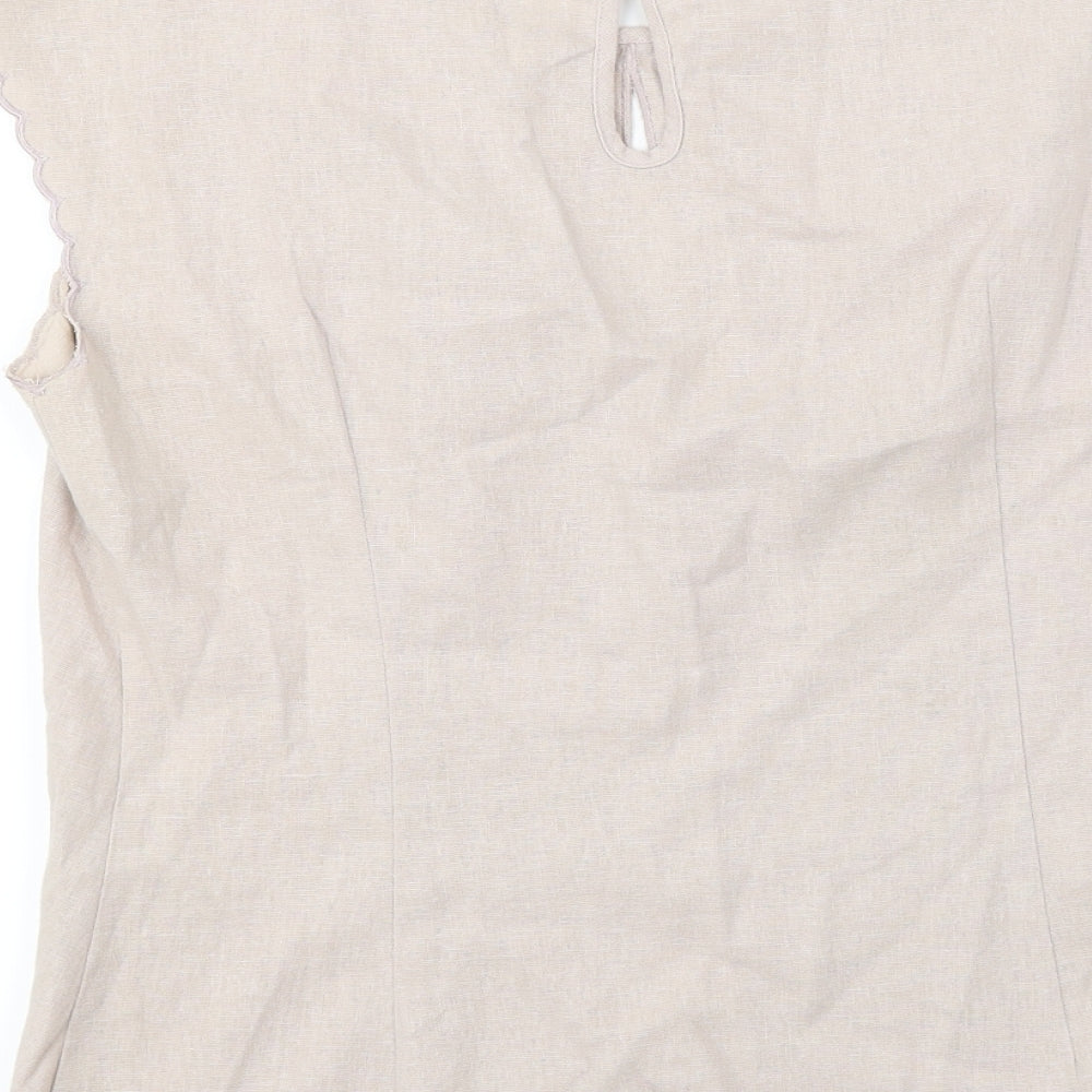 NEXT Womens Purple Basic Blouse Size 10