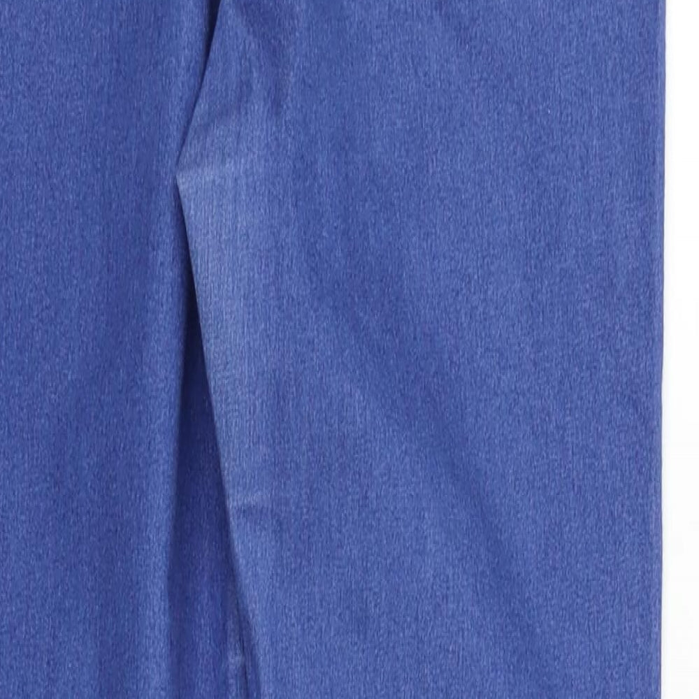 Topshop Womens Blue Straight Jeans Size 30 in L25 in