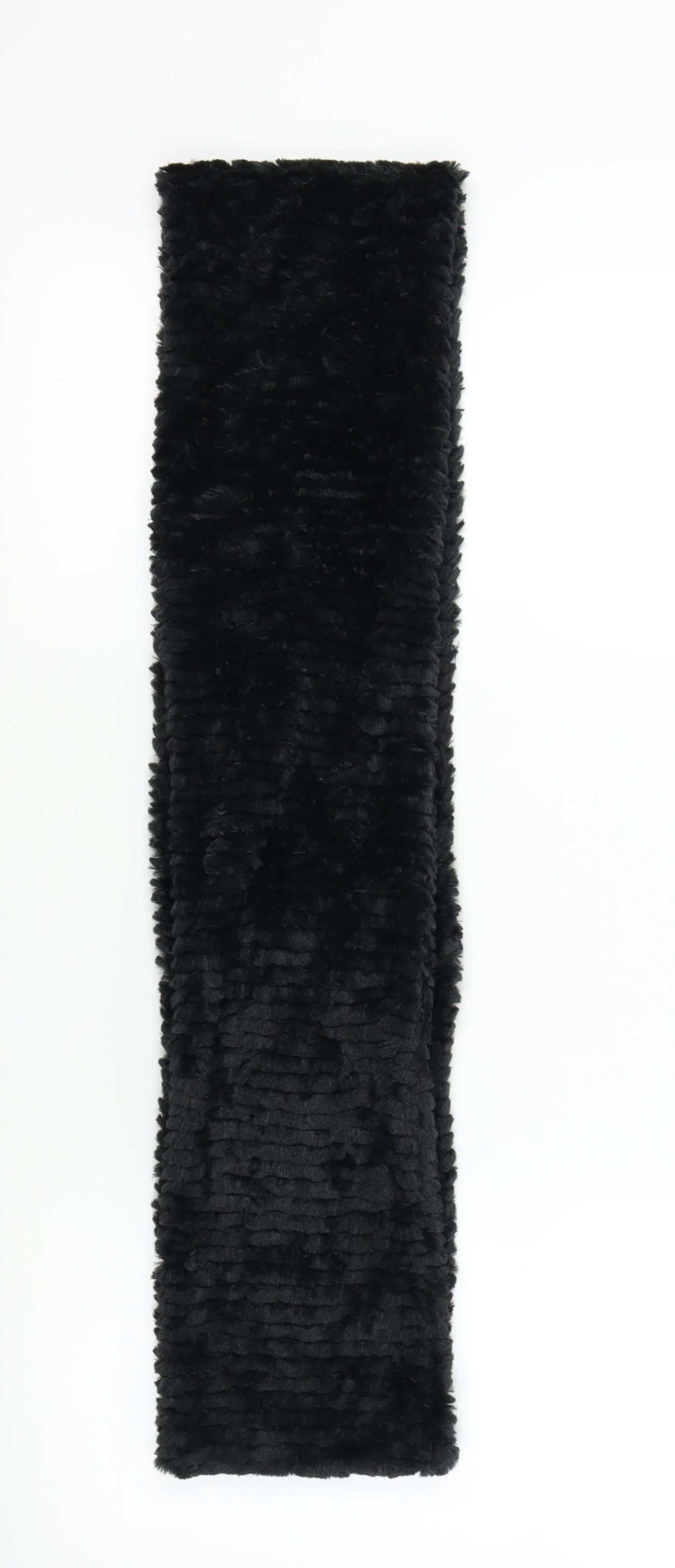 Preworn Womens Black Scarf - SOFT TOUCH