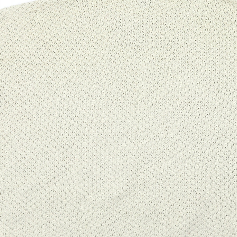 Topshop Womens Beige Pullover Jumper Size 10