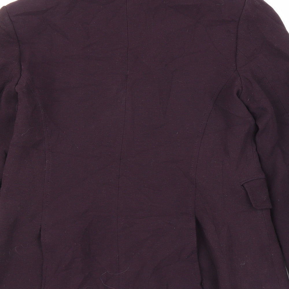 M&S Womens Purple Jacket Size 12