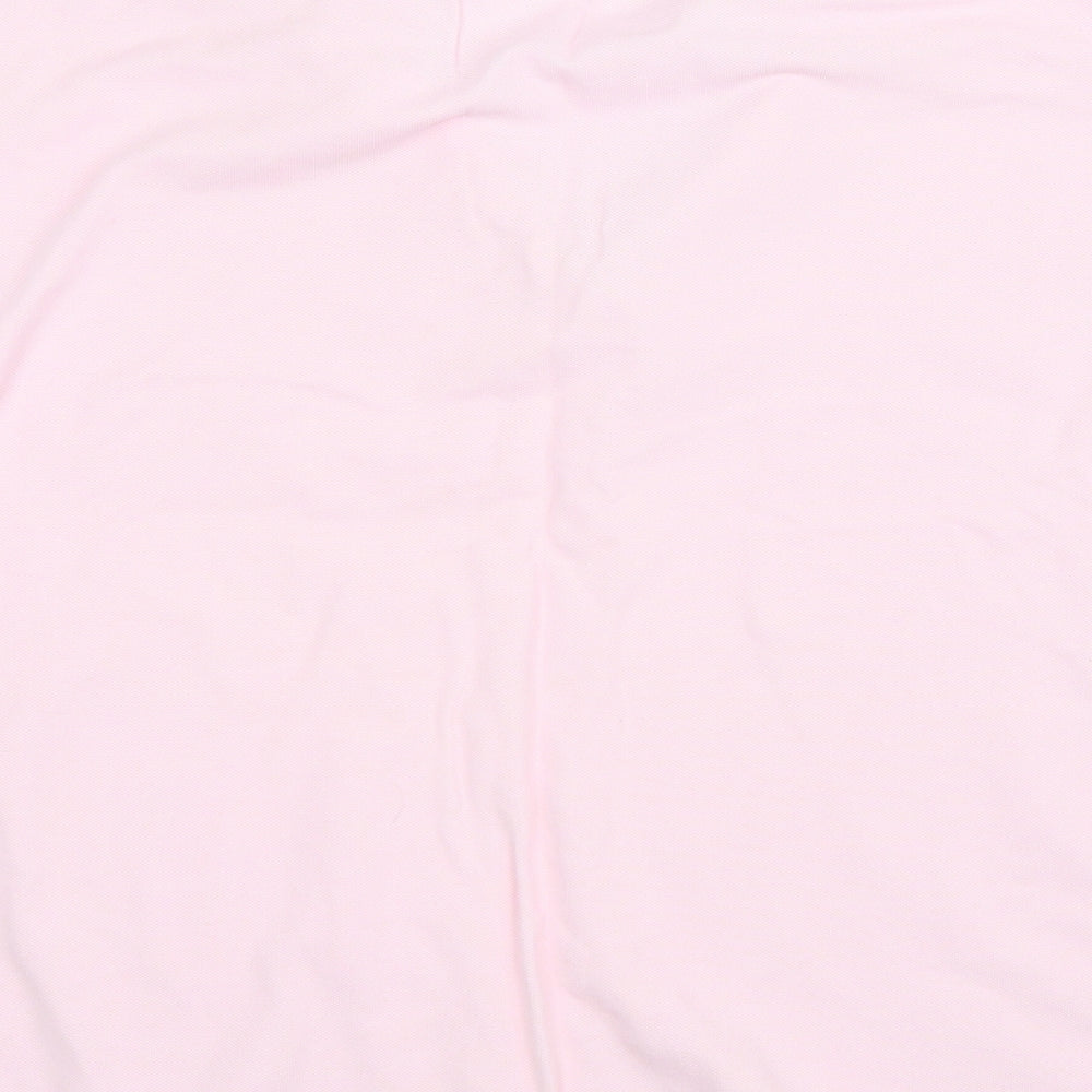 Joie de Vivre Womens Pink Basic T-Shirt Size XL