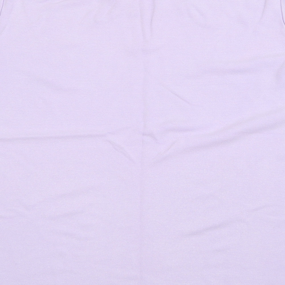 CMD Womens Purple Basic T-Shirt Size 2XL