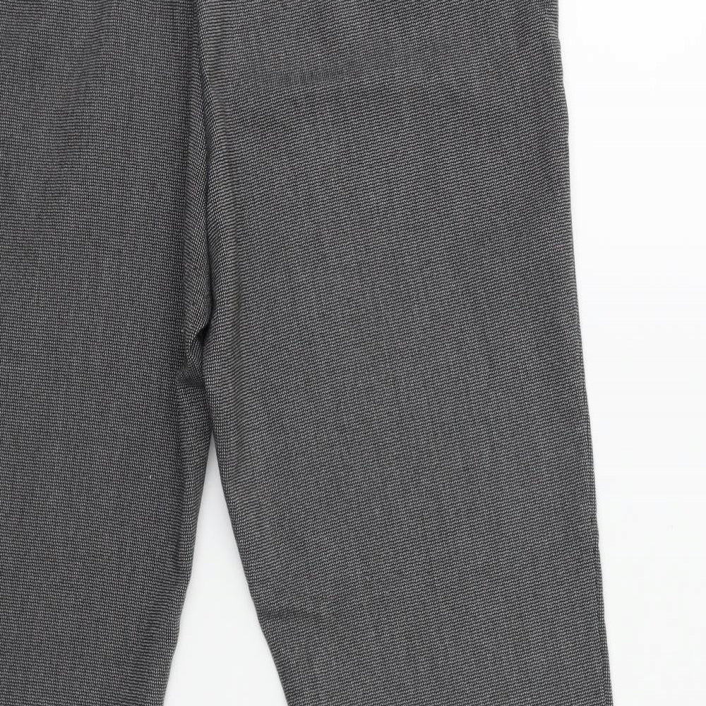 BHS Womens Green Trousers Size 14 L27 in