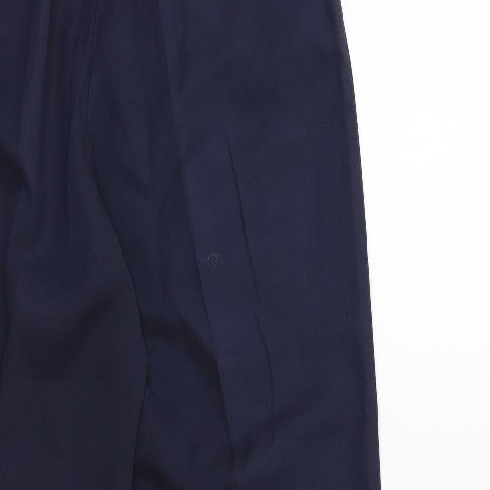 Richards Womens Blue Trousers Size 12 L28 in