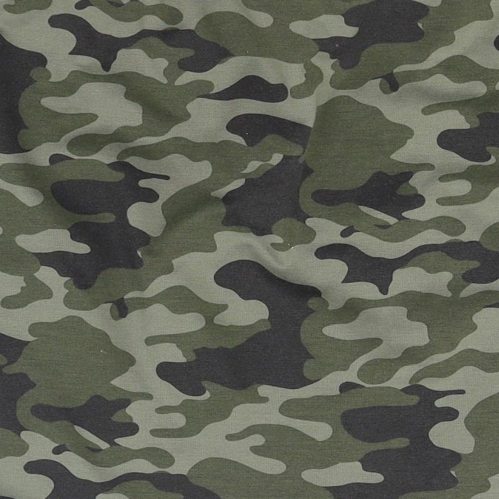 New Look Girls Green Camouflage Mini Skirt Size 12 Years