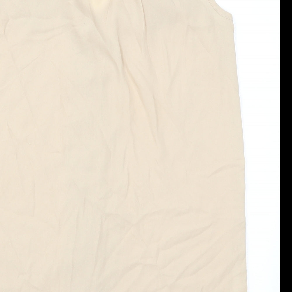 Atmosphere Womens Beige Basic Tank Size 6