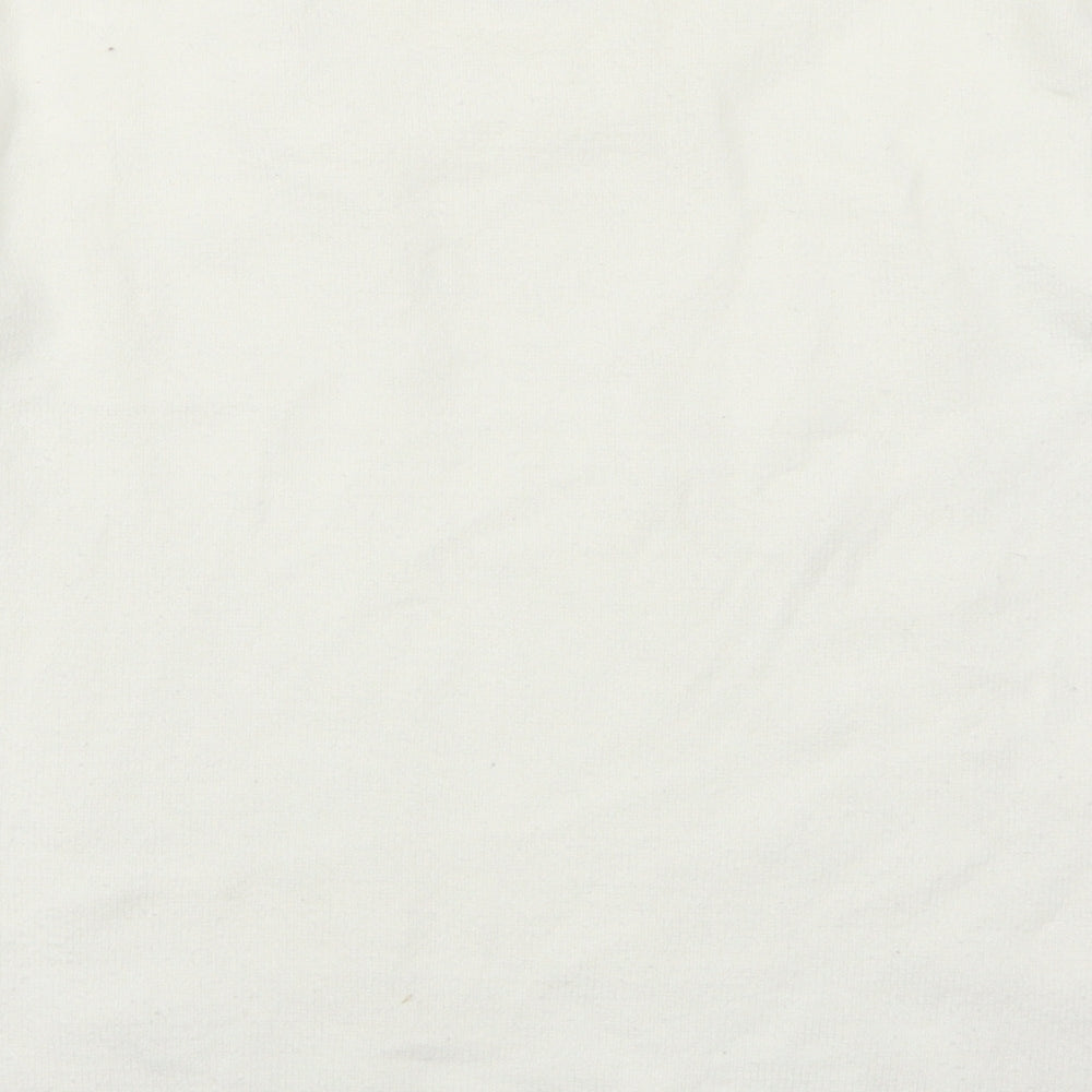 Choice Womens White Pullover Jumper Size M