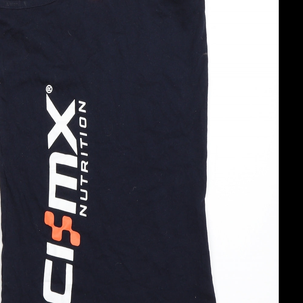 Sci Mx Nutrition Womens Blue Basic Tank Size S