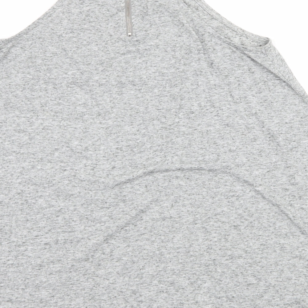 New Look Womens Grey Jersey Basic Tank Size 6