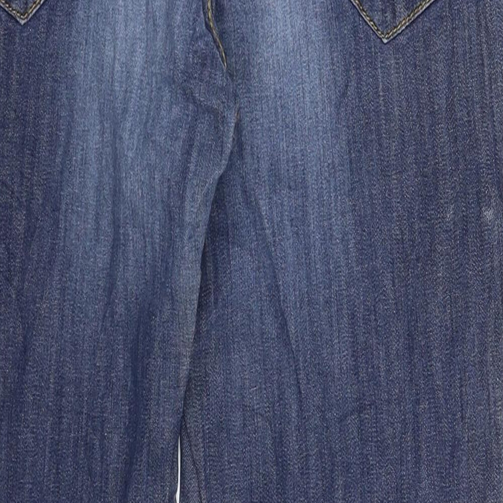 Number One Womens Blue Denim Straight Jeans Size 30 in L27 in