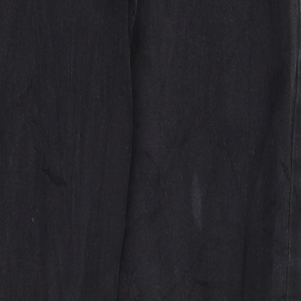 Preworn Womens Black Denim Jegging Jeans Size 10 L31 in