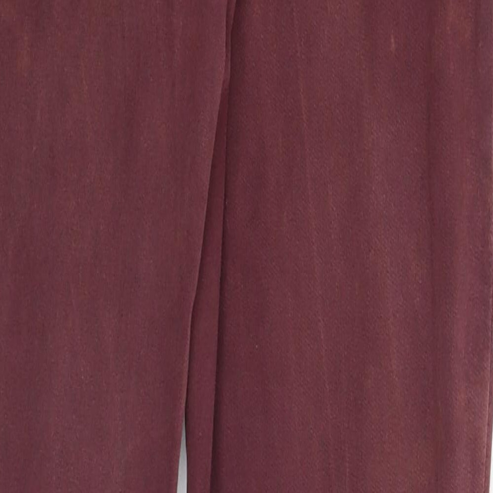 United Colors of Benetton Womens Brown Denim Skinny Jeans Size 28 in L29 in