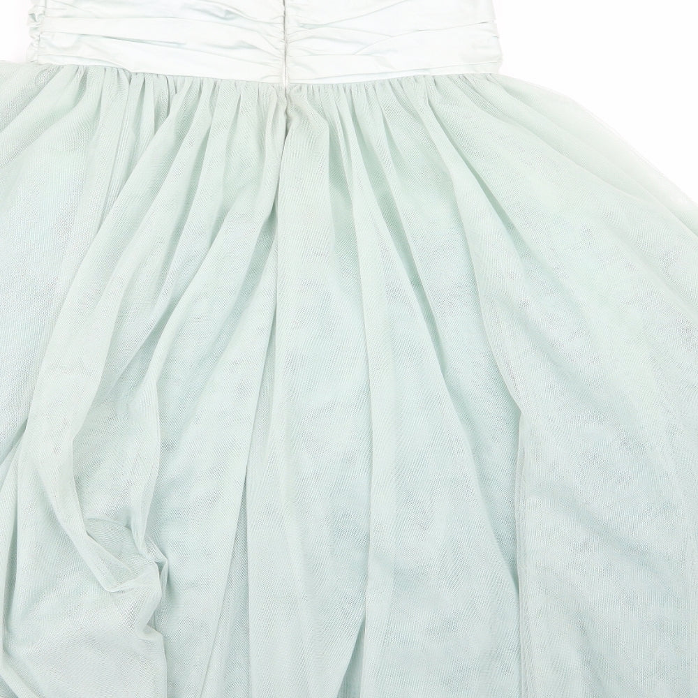 spotlight Womens Blue Fit & Flare Size 10