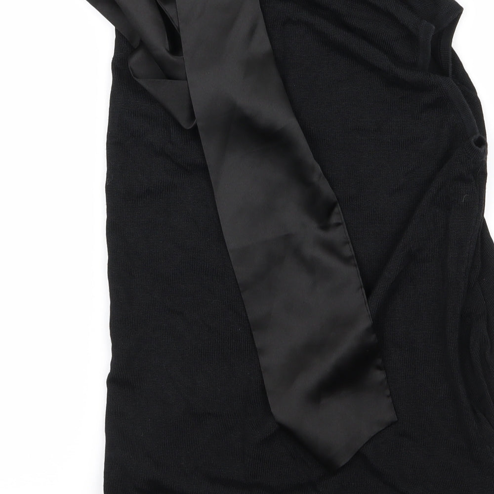 kaleidscope Womens Black Vest Jumper Size 14