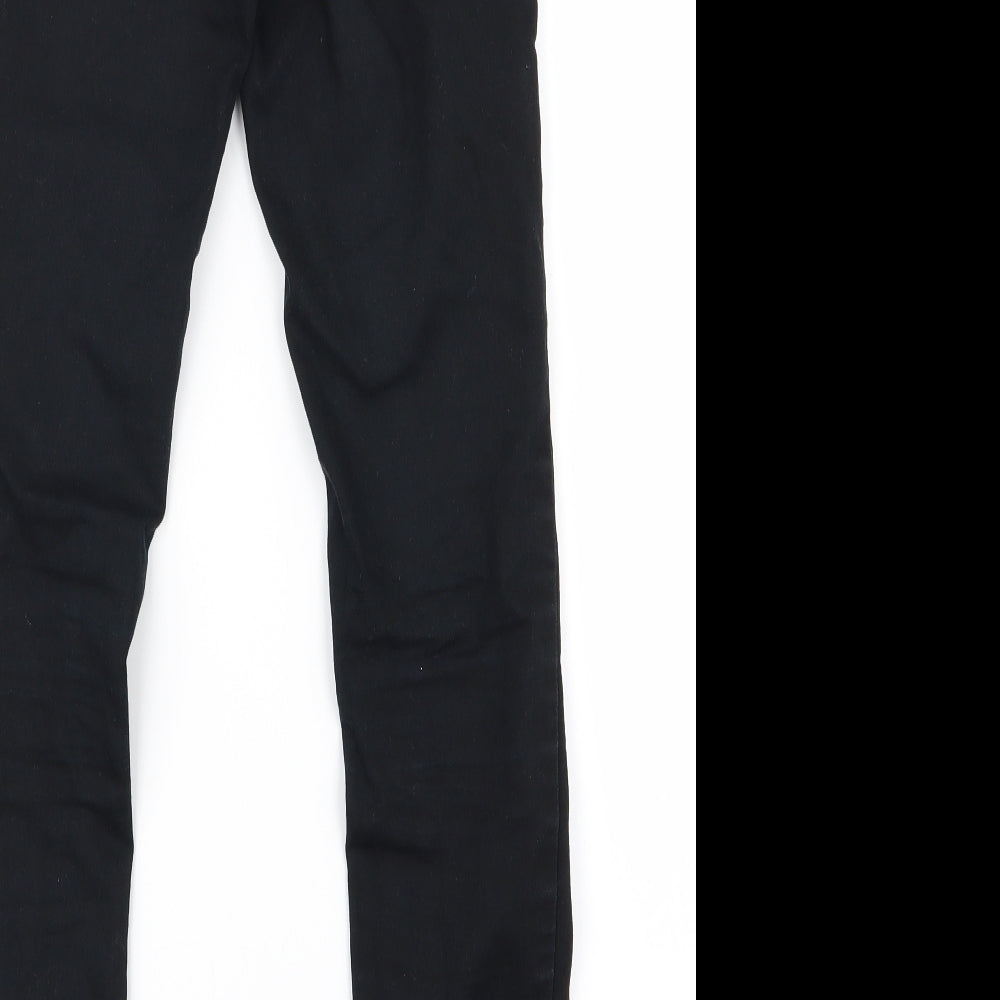 bik bok Womens Black Chino Trousers Size S L26 in