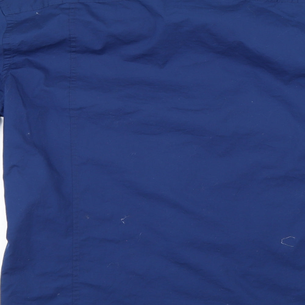 CR7 Mens Blue Dress Shirt