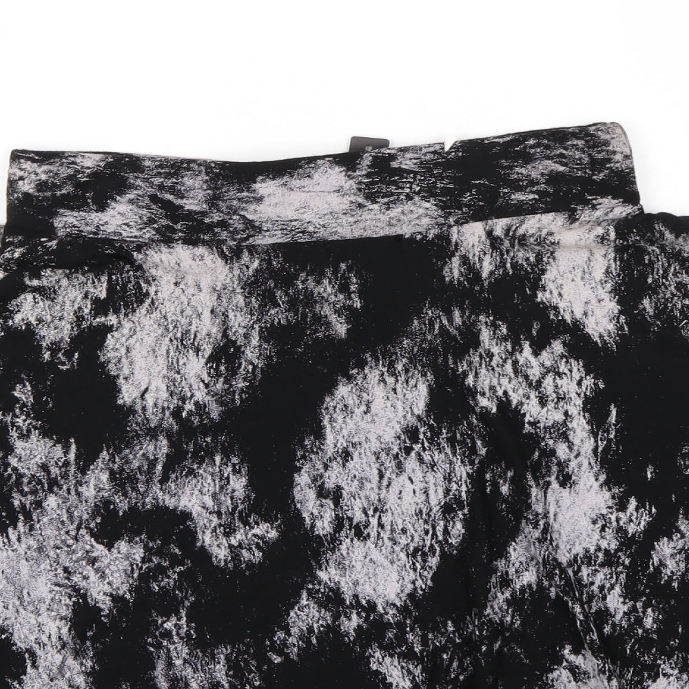 Graffic Womens Black Mini Skirt Size S