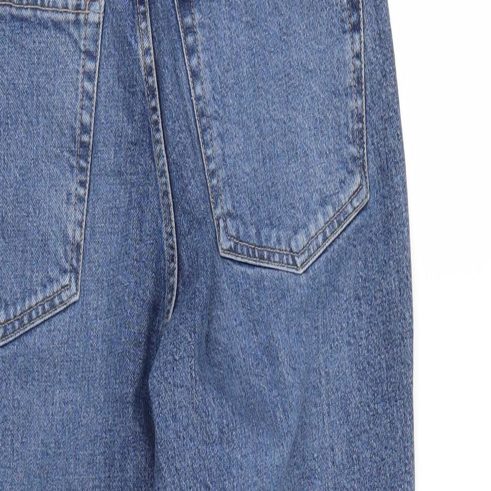 Top Shop Mens Blue Denim Cropped Jeans Size 28 L23 in