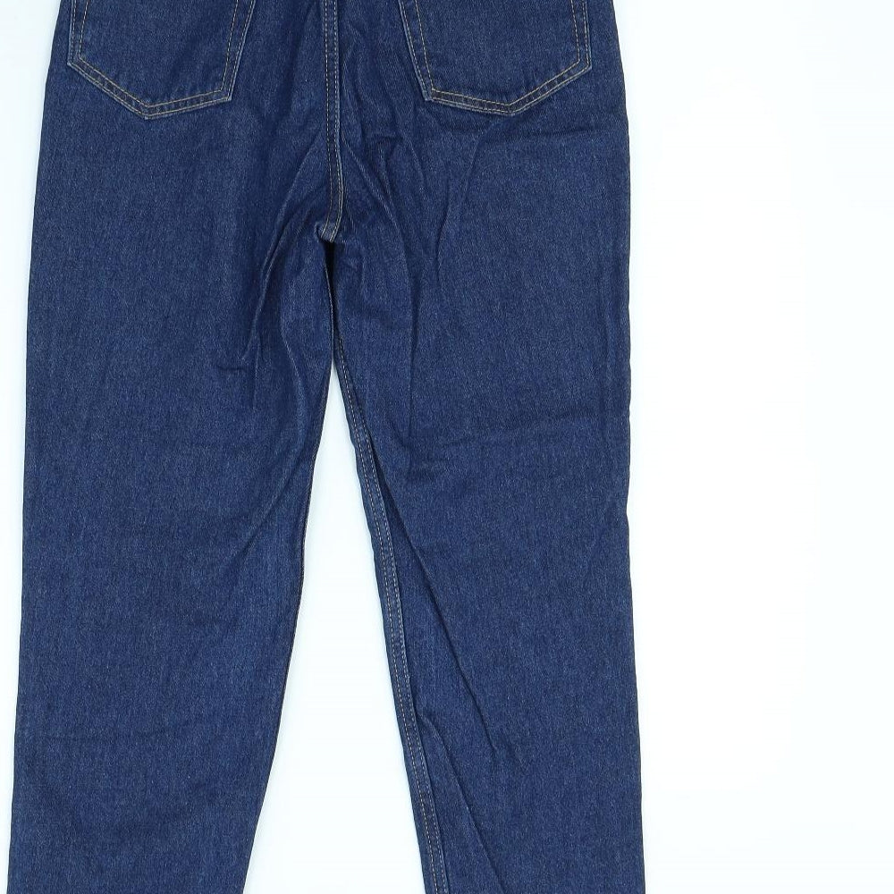 Divded Womens Blue Skinny Jeans Size 6 L28 in