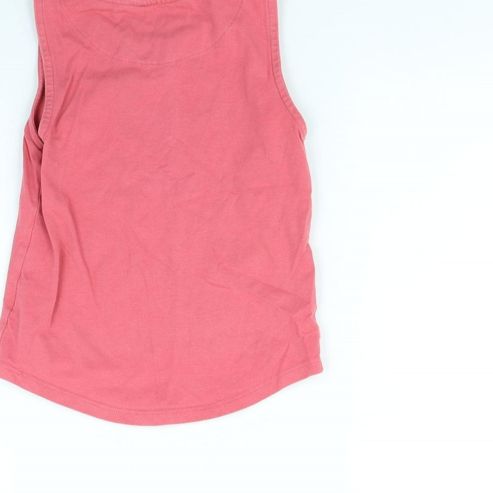 John Lewis Girls Pink Basic Tank Size 7 Years