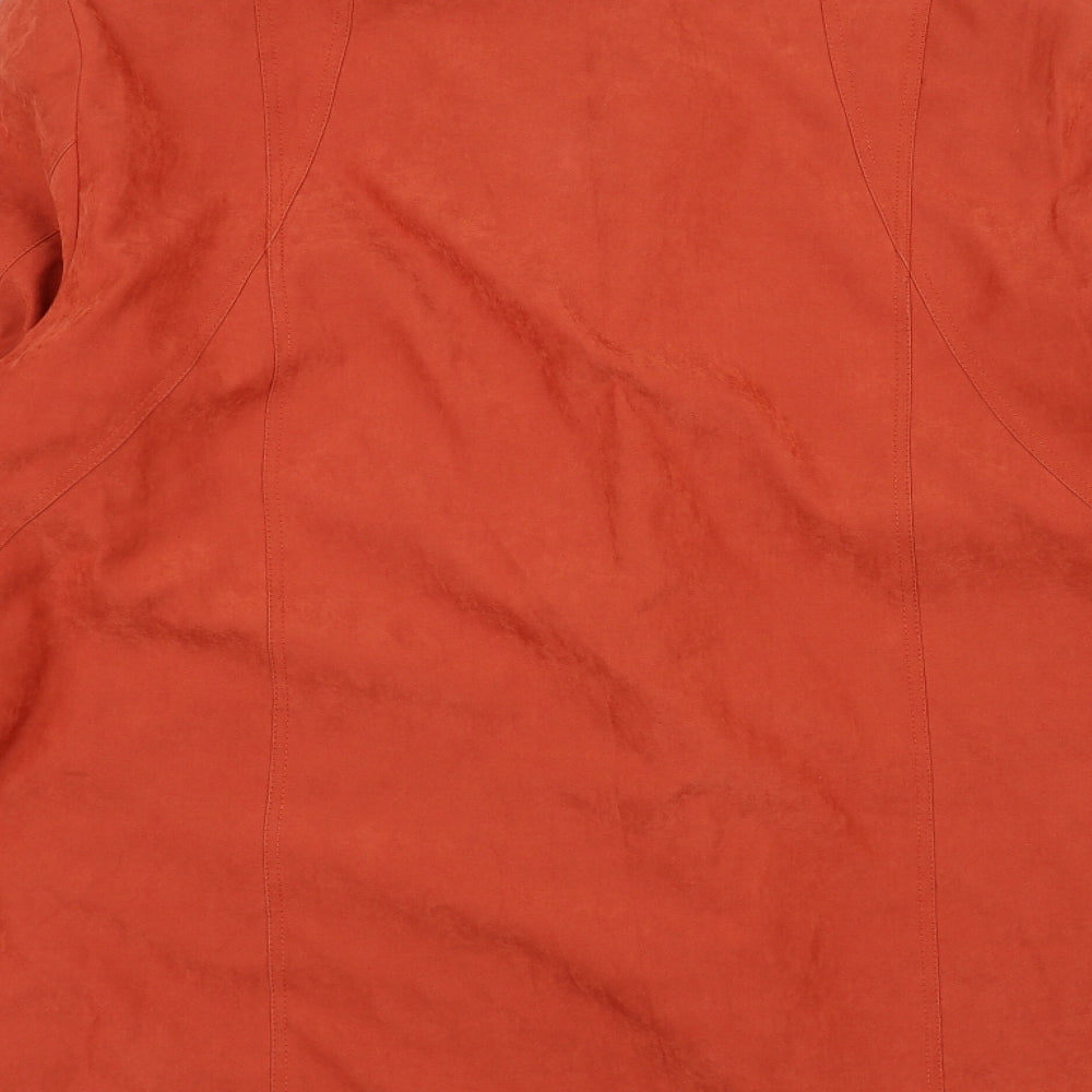 Winter Womens Orange Jacket Size 16