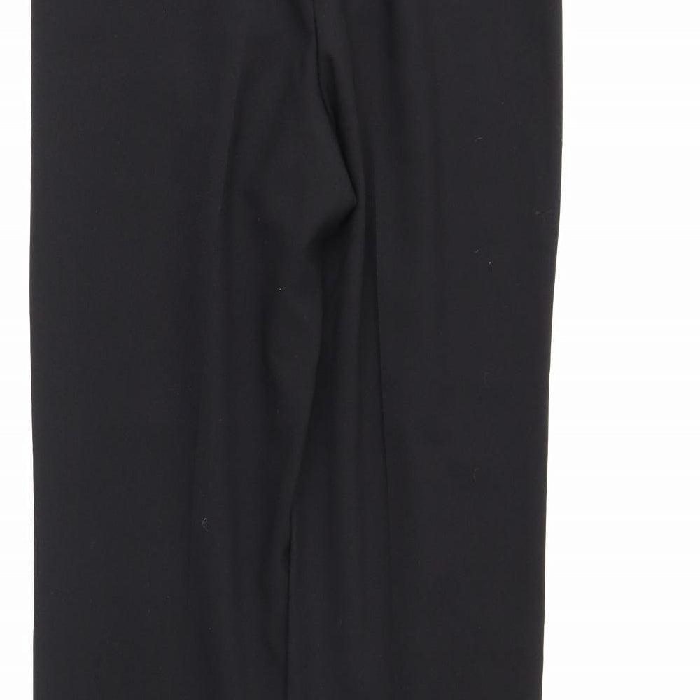George Womens Black Trousers Size 8 L28 in