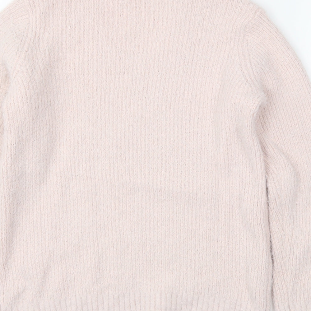Peacocks Womens Pink Pullover Jumper Size S