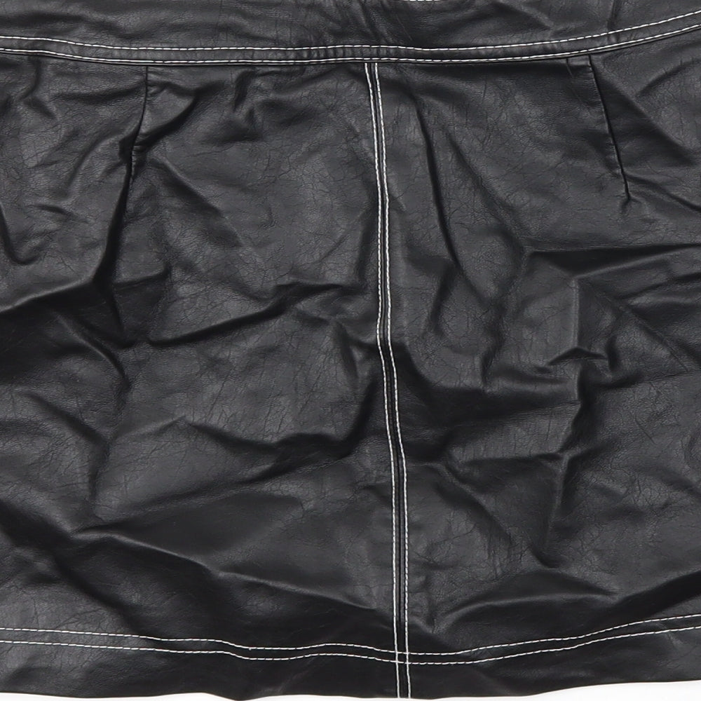Lola Skye Womens Black Maxi Skirt Size 10