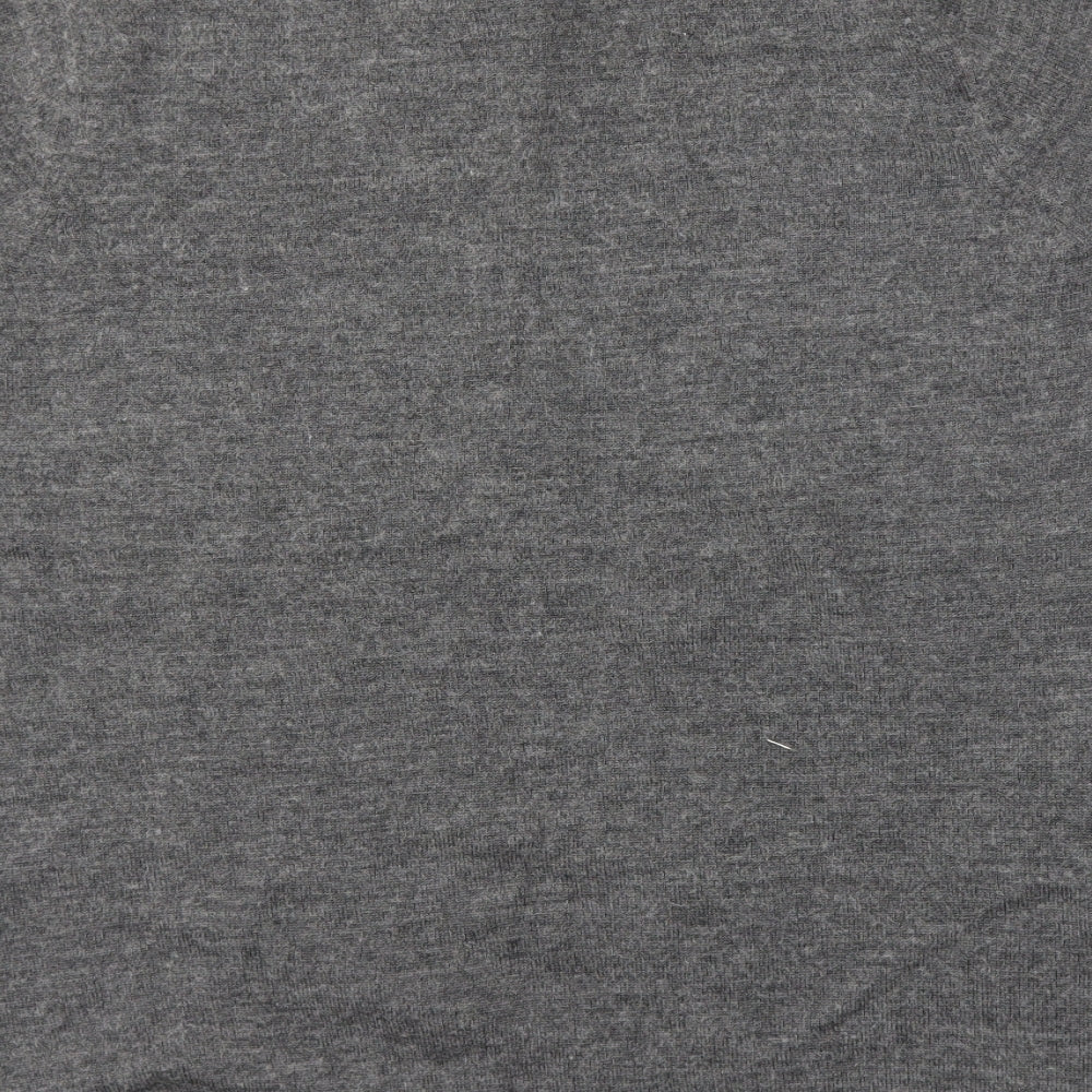 M Womens Grey Pullover Jumper Size 14
