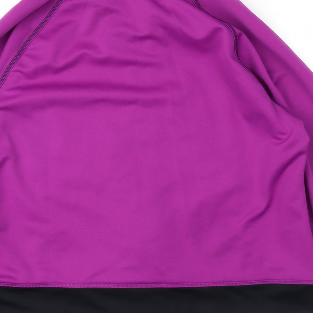 SILVERWEAR Womens Purple Jacket Size L