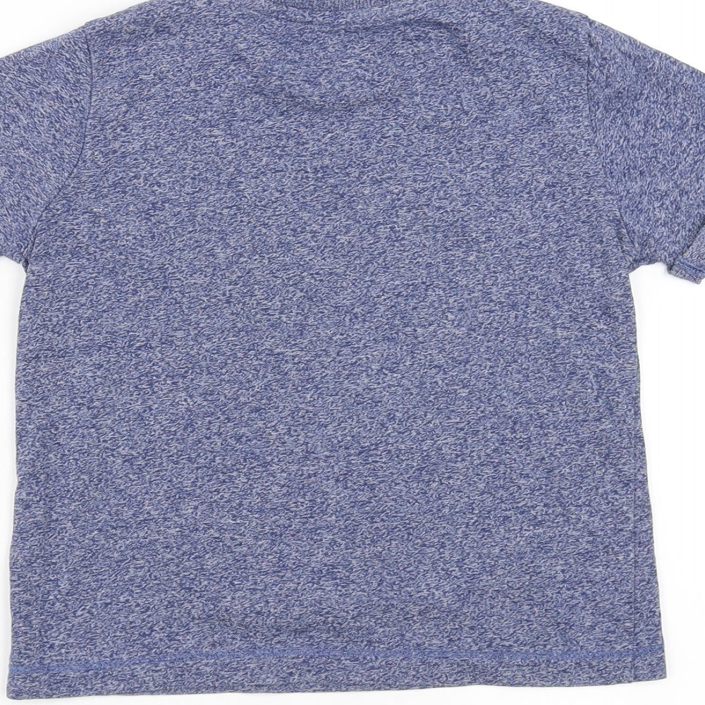 Preworn Boys Blue Basic T-Shirt Size 4-5 Years - cool awesome
