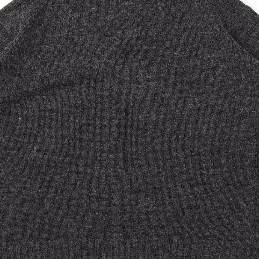 Ambrose Mens Grey Pullover Hoodie Size L