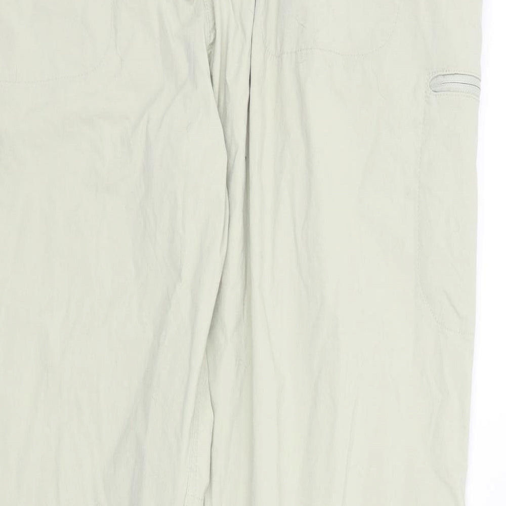 L.L.Bean Womens Beige Cargo Trousers Size 20 in L30 in