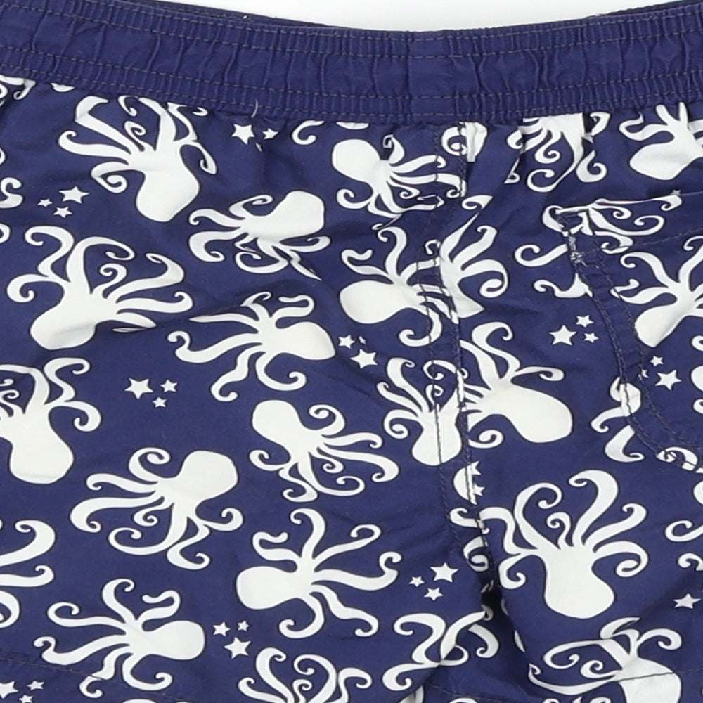 HEMA Boys Blue Colourblock Bermuda Shorts Size 2 Years