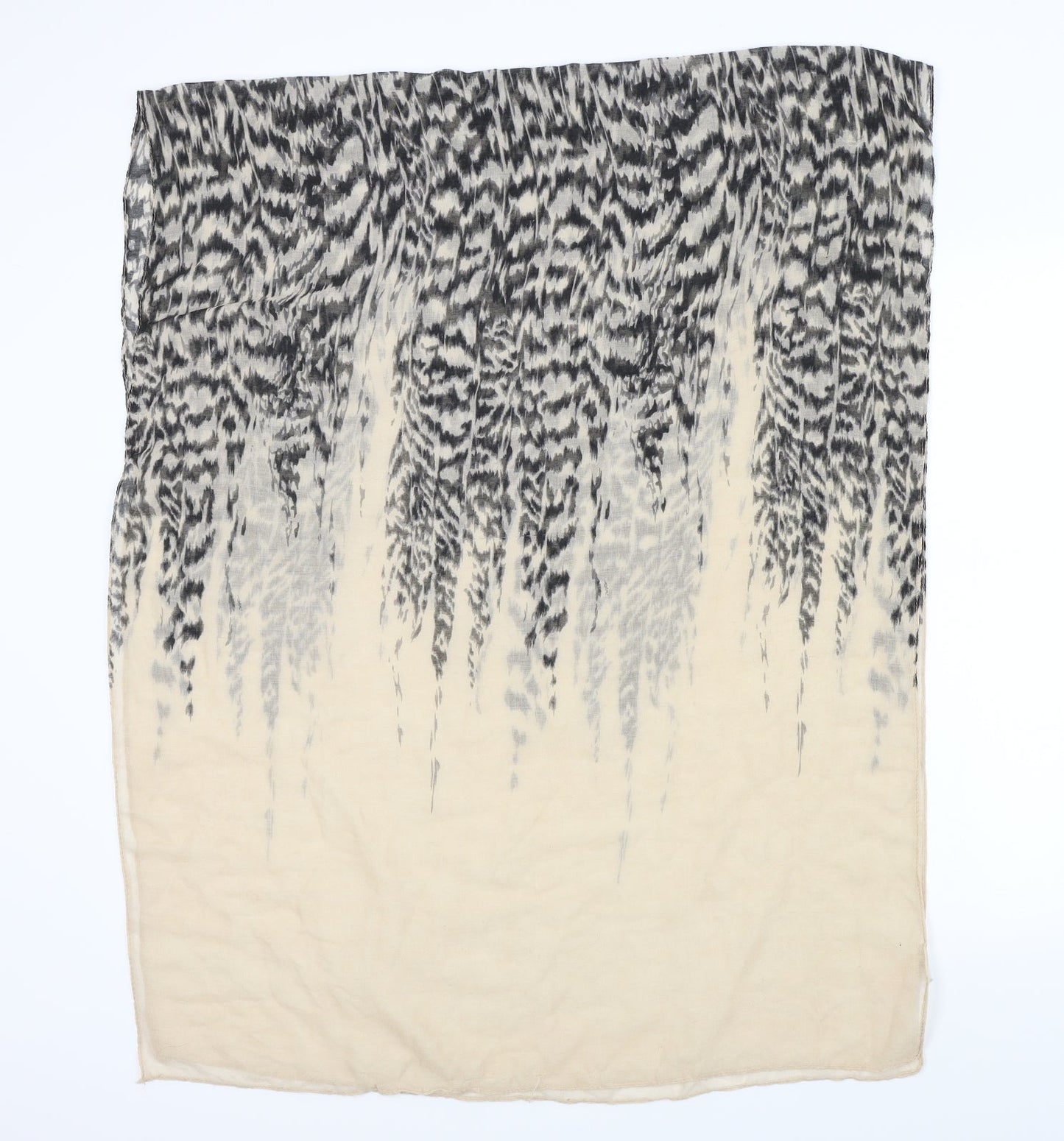 Peacocks Beige Geometric Scarf