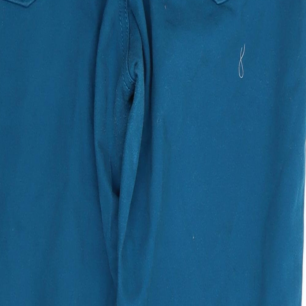 Preworn Womens Blue Trousers Size 8 L27 in