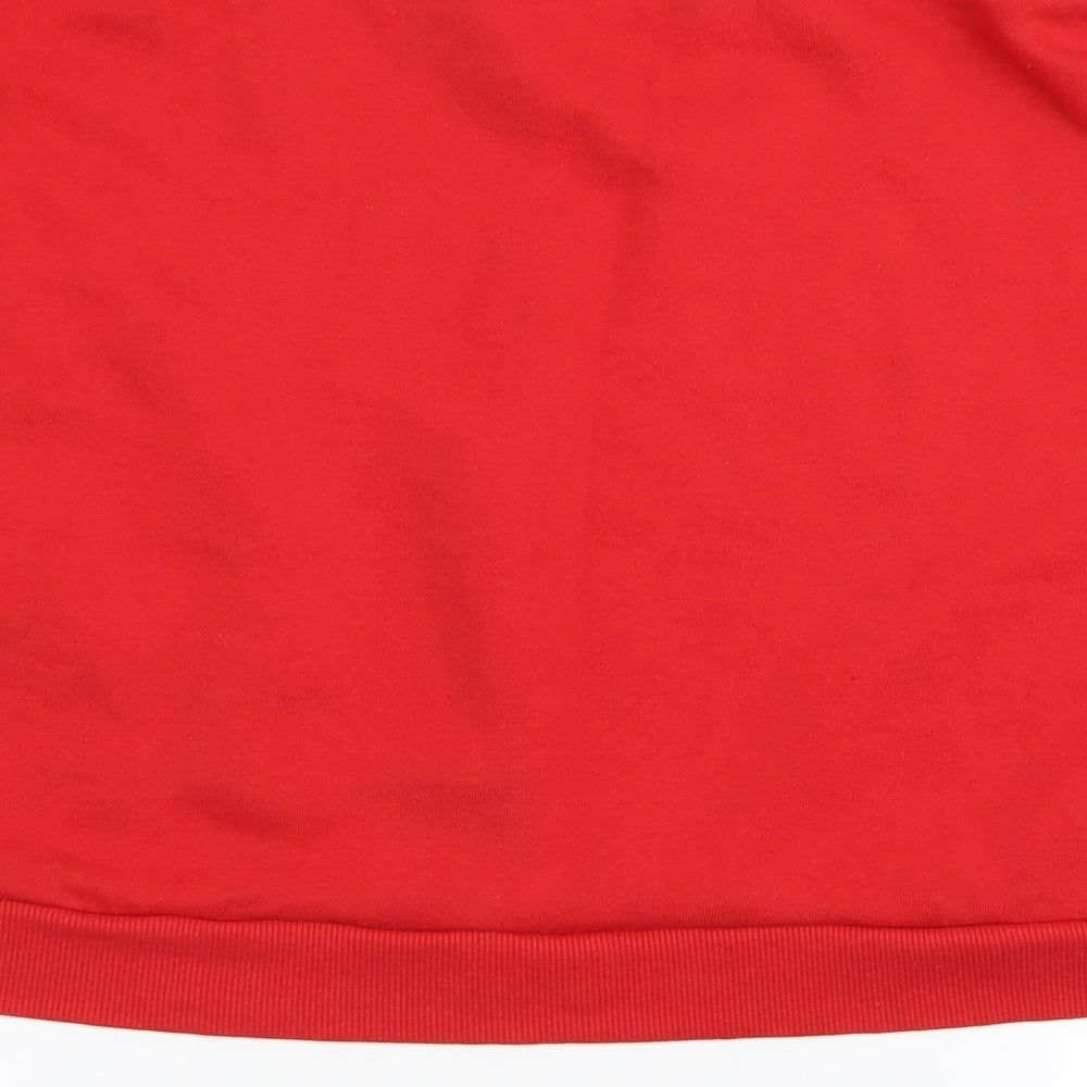 Primark Womens Red Pullover Jumper Size 14