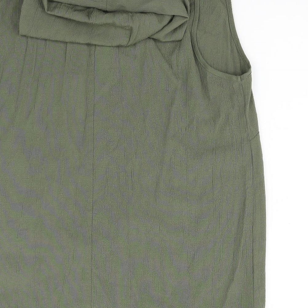 Sara Woman Womens Green Pullover Jumper Size 12