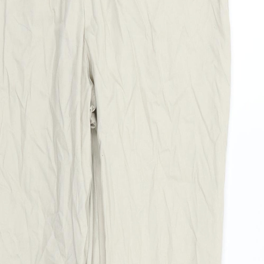 Atmosphere Womens Beige Trousers Size 12 L25 in