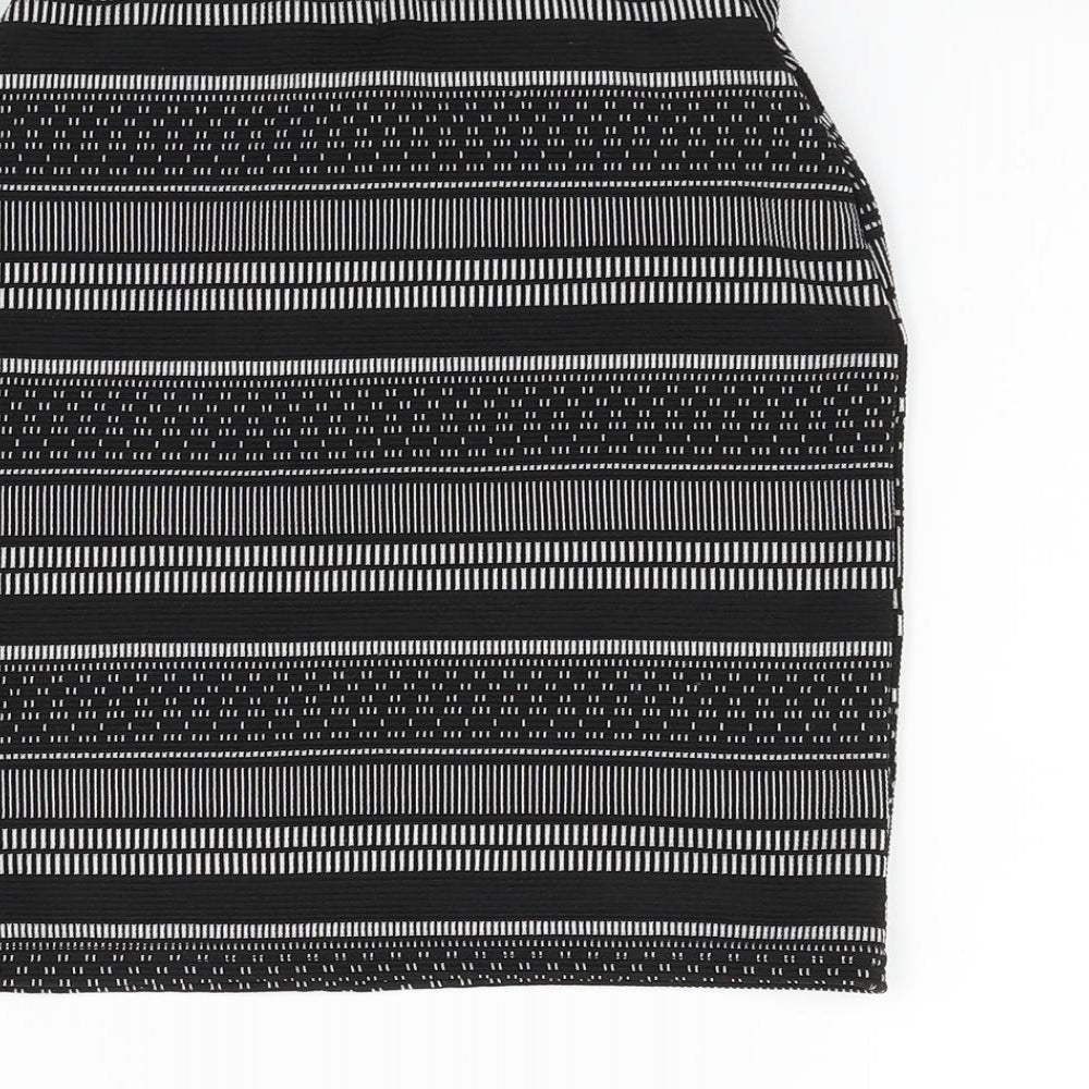 Atmosphere Womens Black Flare Skirt Size 4