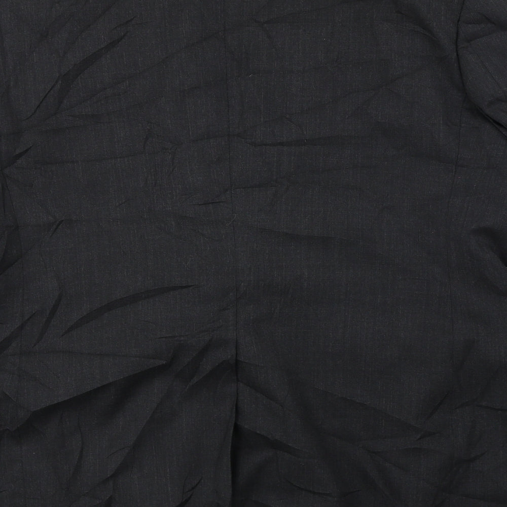 John Lewis Mens Black Jacket Blazer Size 42