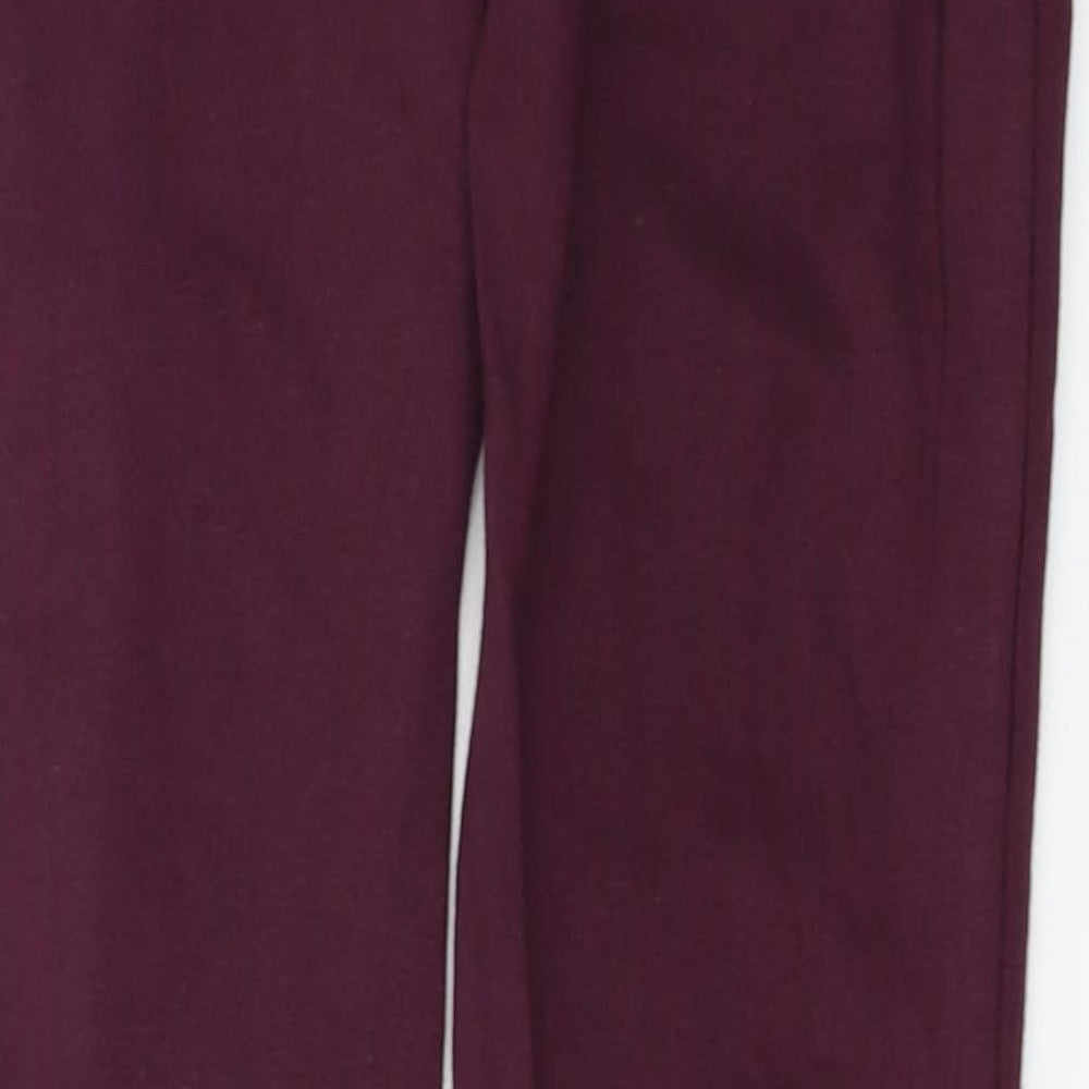 Preworn Womens Purple Leggings Size 8 L23 in