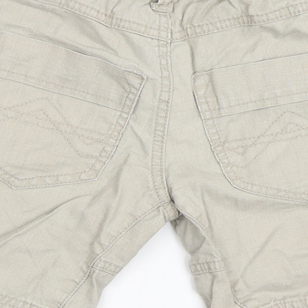 Next Boys Beige Chino Shorts Size 4 Years