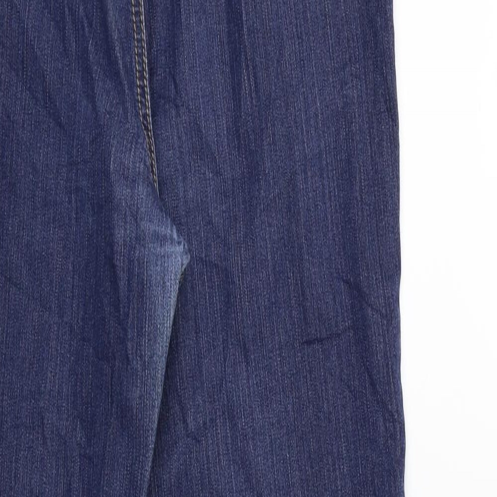 Kapphal Womens Blue Denim Skinny Jeans Size 12 L29 in
