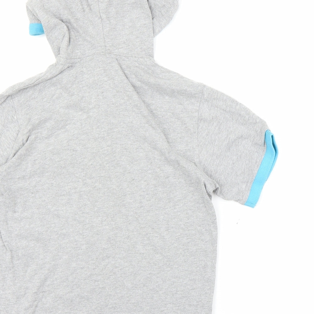Carbini Boys Grey Pullover Hoodie Size 8-9 Years