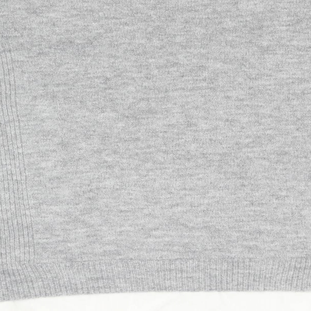 Dorothy Perkins Womens Grey Knit Pullover Jumper Size 14